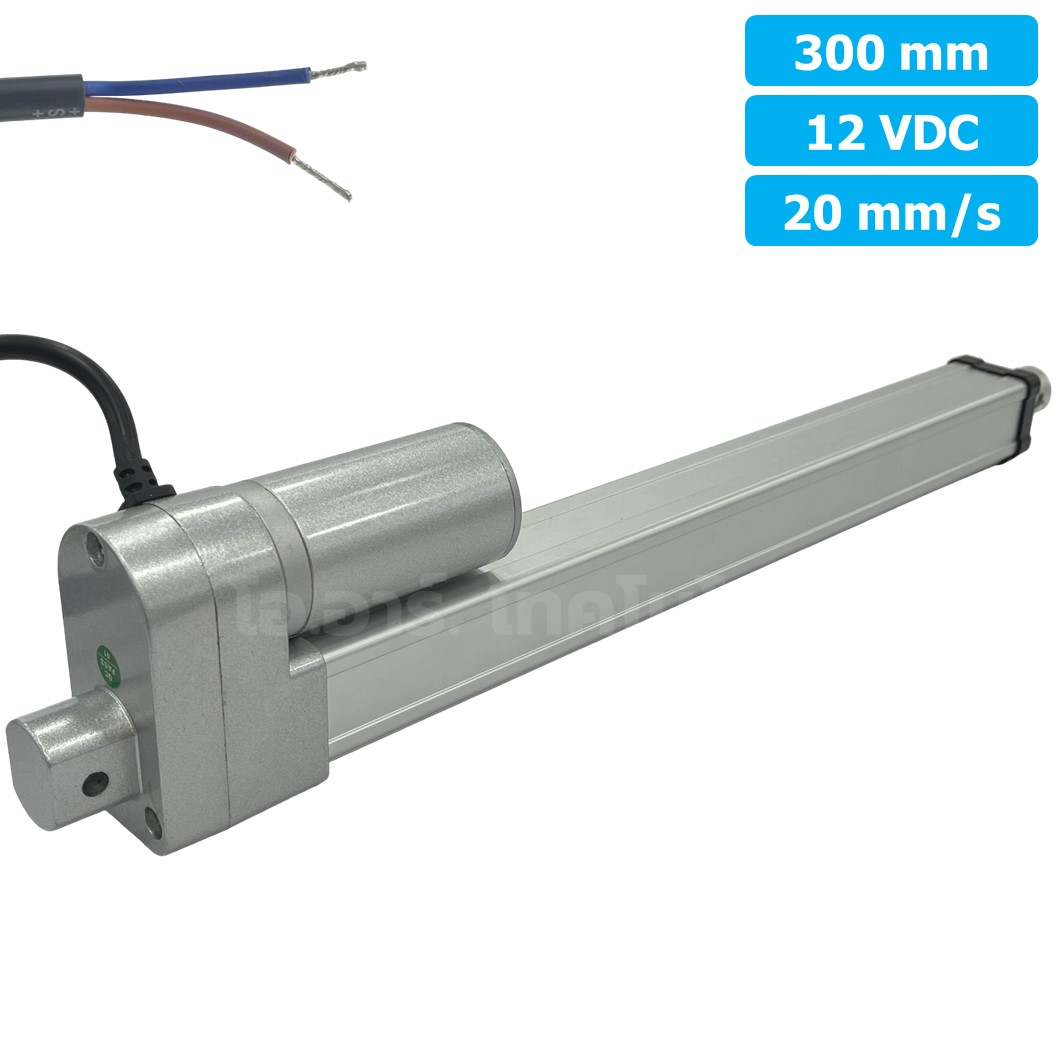 CLB 12VDC/24VDC มอเตอร์ก้านชัก ระยะชัก 50-500mm 20mm/s 700N Electric Linear Actuator Low Noise เสียงรบกวนน้อย พัตเตอร์ไฟฟ้า Putter