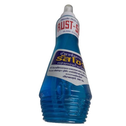น้ำยาเช็ดกระจก RUST-SOV ขนาด 300 ml. (ราคารวมแวท) น้ำยาเช็ดกระจก ขจัดคราบน้ำบนกระจก ขจัดคราบฝังแน่นบนกระจก {2003730201}