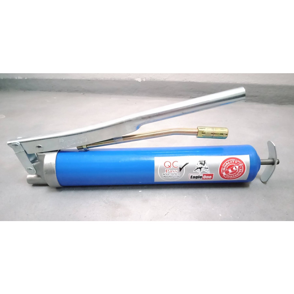 กระบอกอัดจารบี ตรา อีเกิ้ลวัน สีฟ้า (ราคารวมแวท) ยิงออโต้ ปืนอัดจารบีชนิดซิป