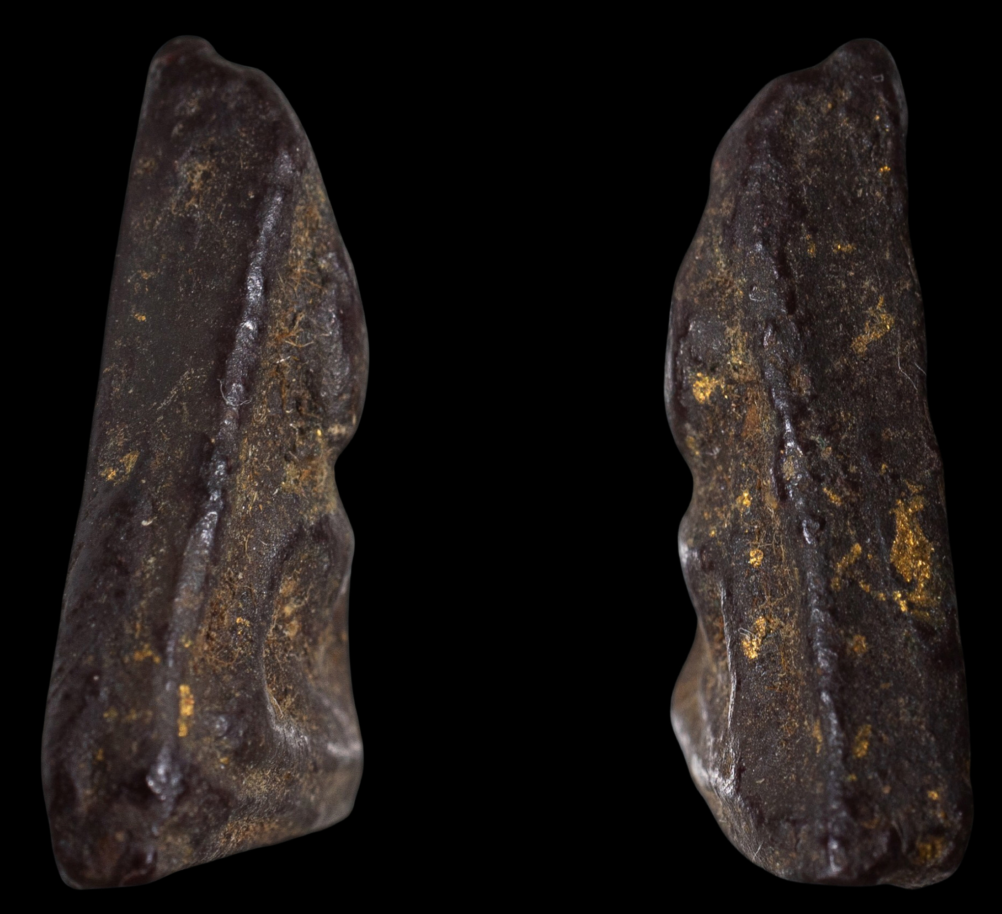 นางพญา พิมพ์จิ๋ว วัดประสาท ปี 2506 เนื้อผงใบลานปิดทอง