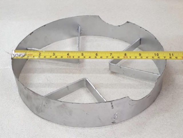 ที่บังลมเตาออโต้ สำหรับเตาออโต้ ขนาด สูง 2.5 นิ้ว เส้นผ่านศูนย์กลาง 10.5 นิ้ว สำหรับเตาออร์โต้