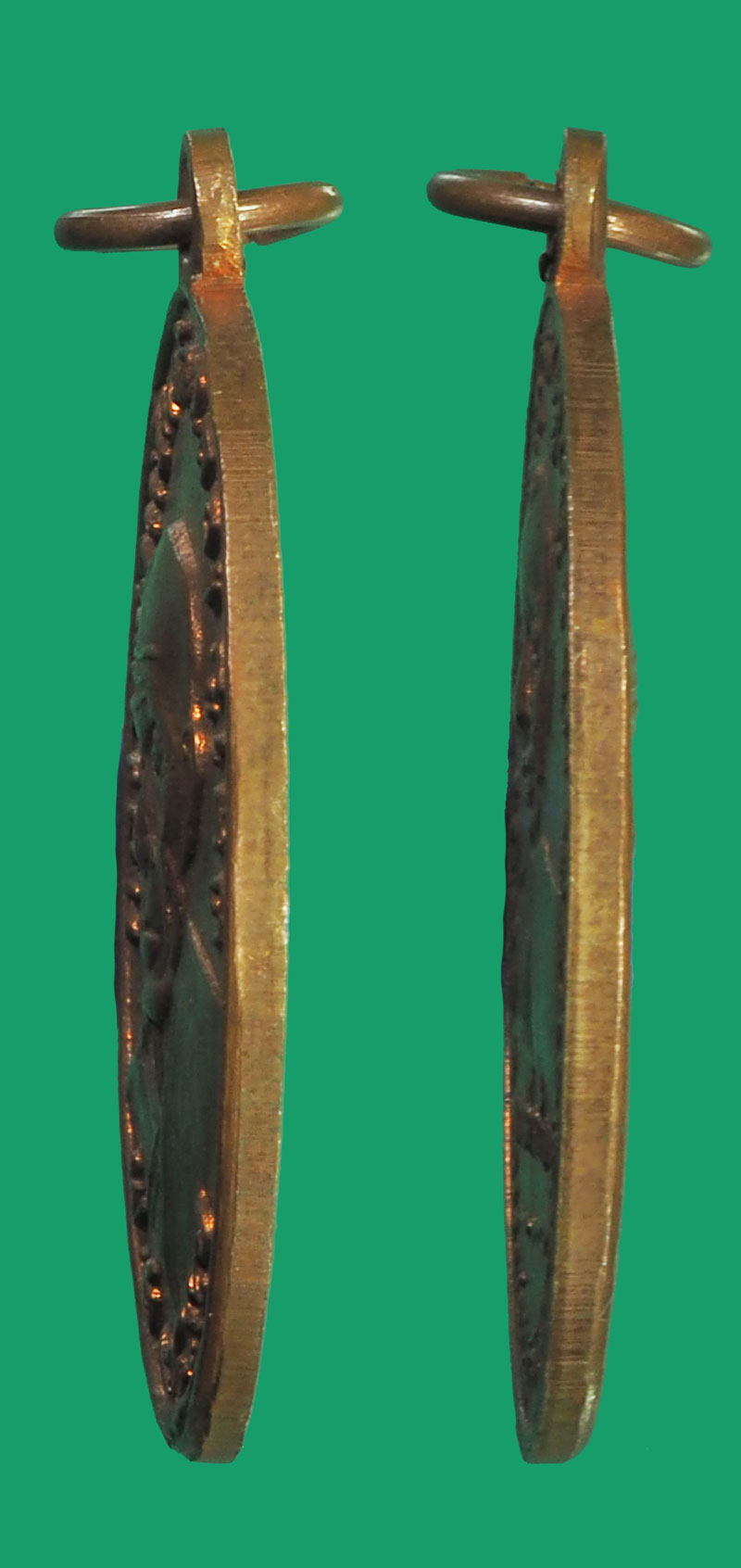 *33390 เหรียญหลวงพ่อแช่ม หลังหลวงพ่อช่วง วัดฉลอง ภูเก็ต เนื้อทองแดง 59