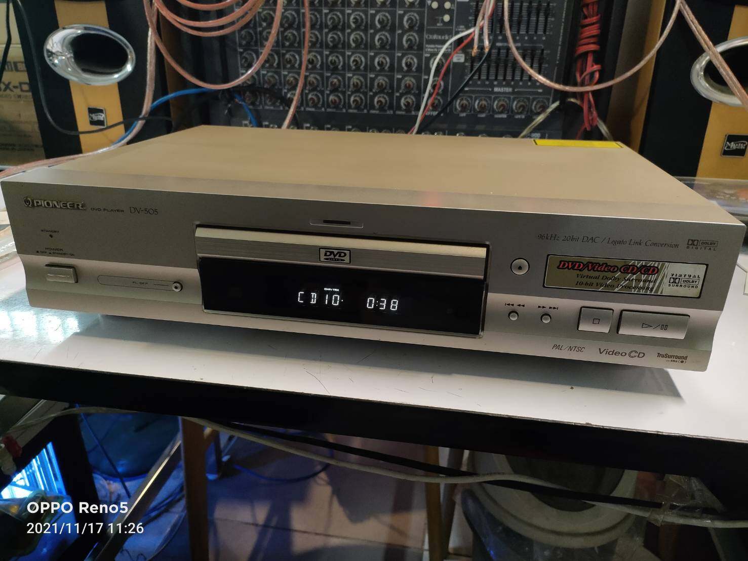 PIONEER DV-505 ตัวโชว์สภาพ 70% เมดอินแจแปน