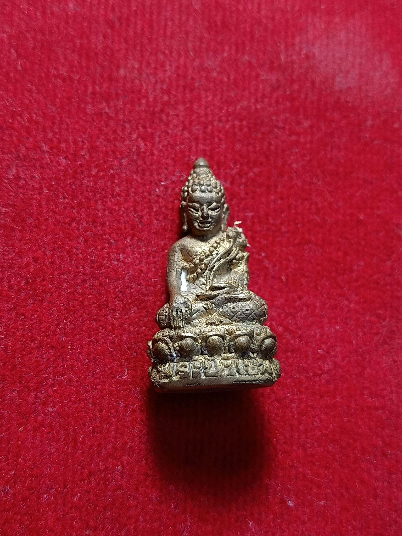 พระกริ่งบัวเข็ม ศิษย์หลวงปู่แจ้ง ไม่ทราบที่ (SKU-02463)