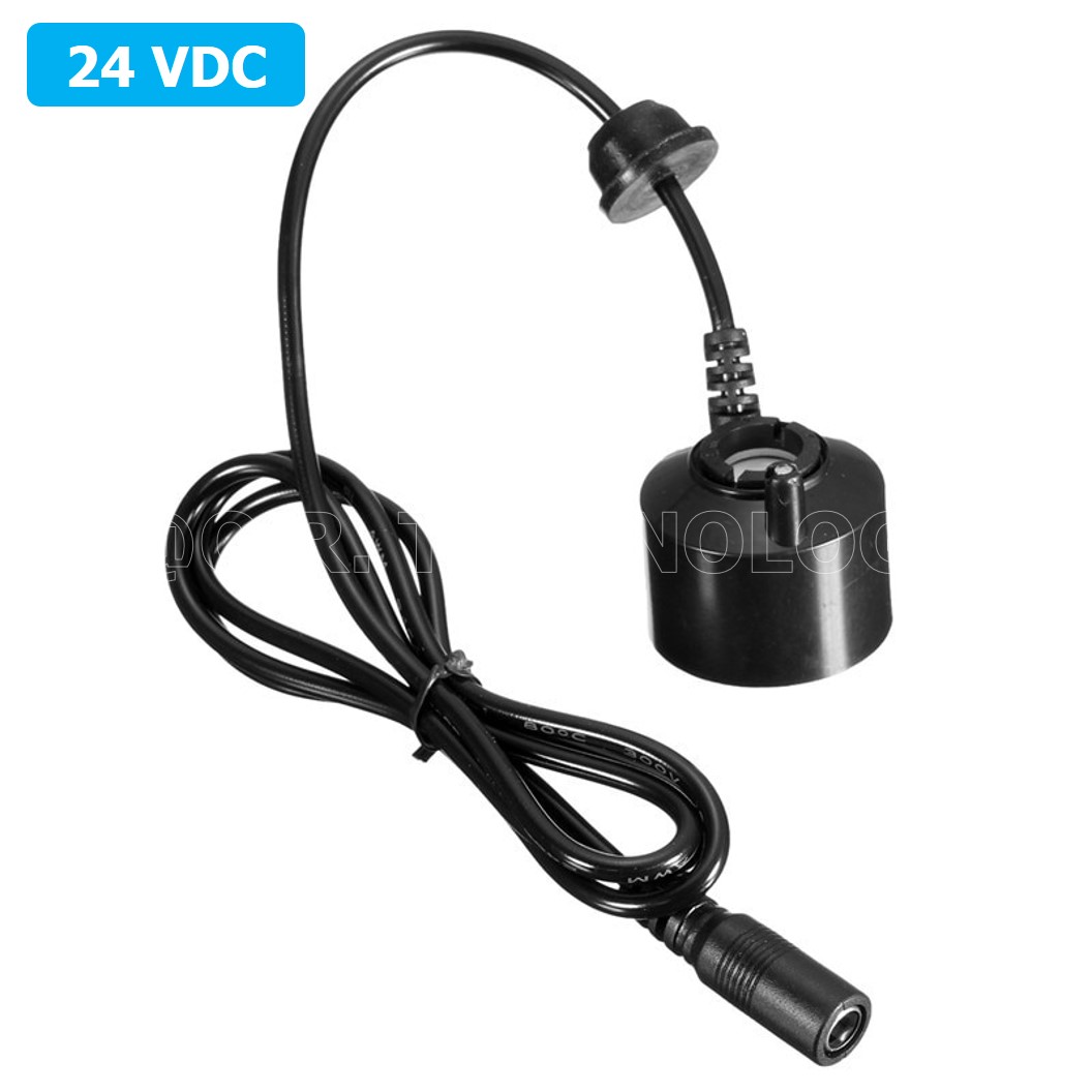 (1ชิ้น) AF024 เครื่องพ่นหมอก Black Plastic 24VDC 600mA 16mm Air Humidifier Mist Maker Nebulizer เครื่องทำหมอก