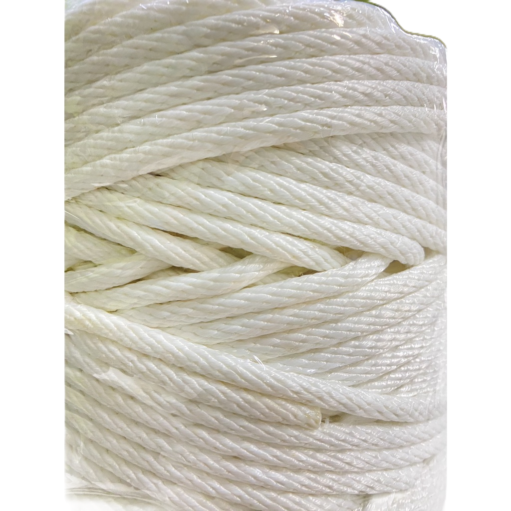 เชือกโพลีทอกลม (ราคารวมแวท) ขนาด 6 มิล 8 มิล เชือกอเนกประสงค์