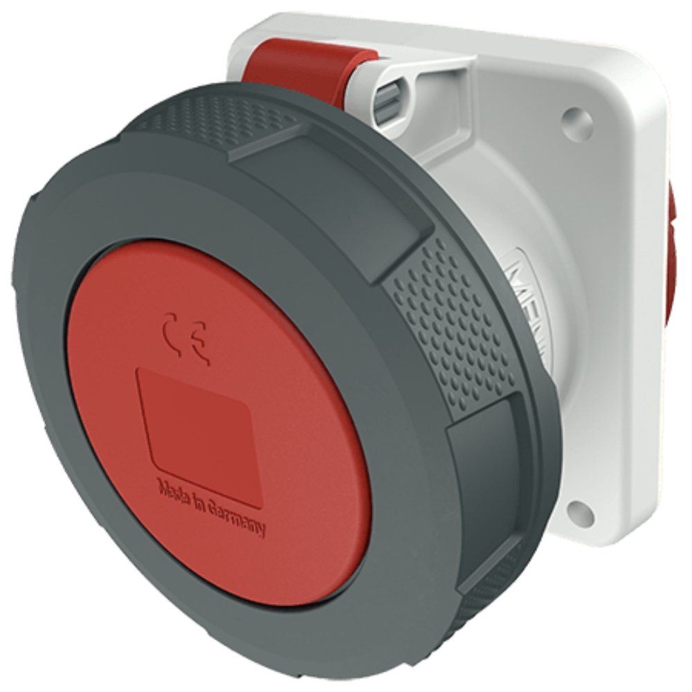 1128A MENNEKES ปลั๊กตัวเมียฝังตรง (3P+N+E) 63A 400V IP67
