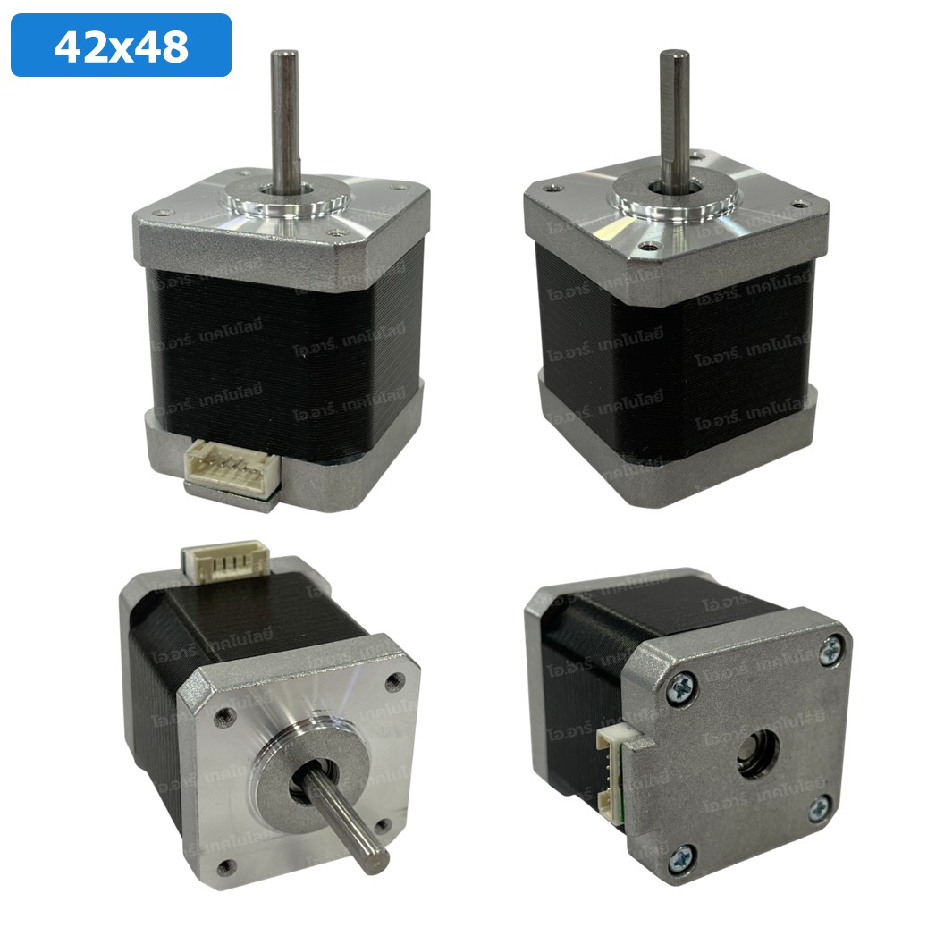 NEMA17 42x48 สเต็ปเปอร์มอเตอร์ พร้อมสาย Stepper Motor NEMA17 with cable 1000mm สเต็ปปิ้งมอเตอร์ Stepping Motor สเตปมอเตอร์ Step motor