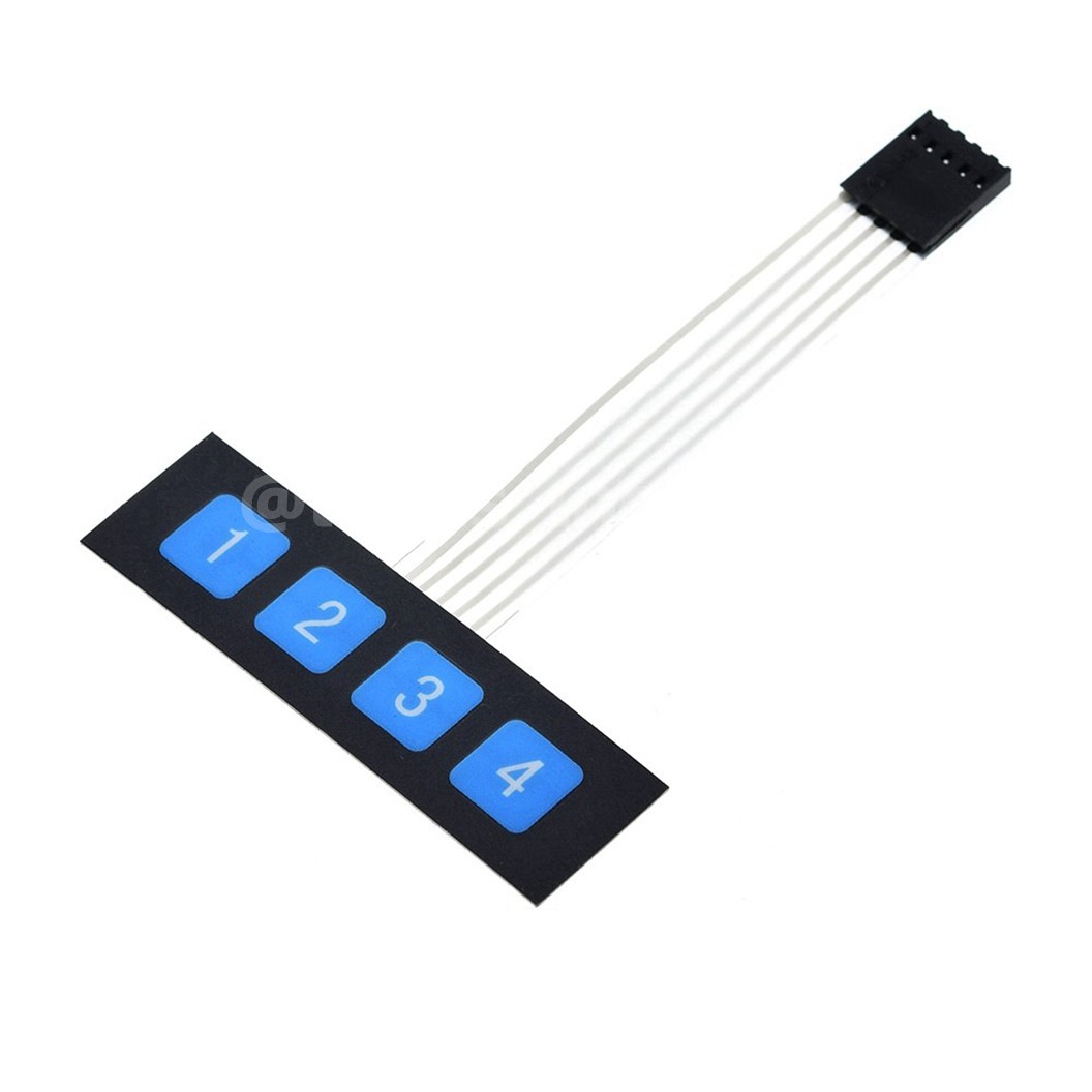 โมดูลปุ่มกด คีย์แพด คีย์บอร์ด 4x3/4x4 Keypad Matrix Membrane key Arduino Keyboard module ปุ่มกด 12ปุ่ม/16ปุ่ม สำหรับ อาร์ดูโน่
