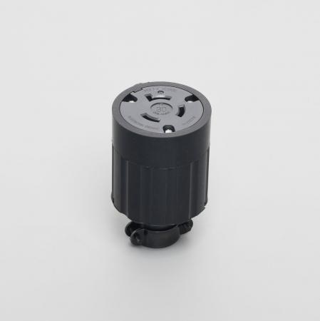 AMERICAN DENKI 3364R 3-Pole 3-Wire 30A 600V Connector Body (Rubber Housing)