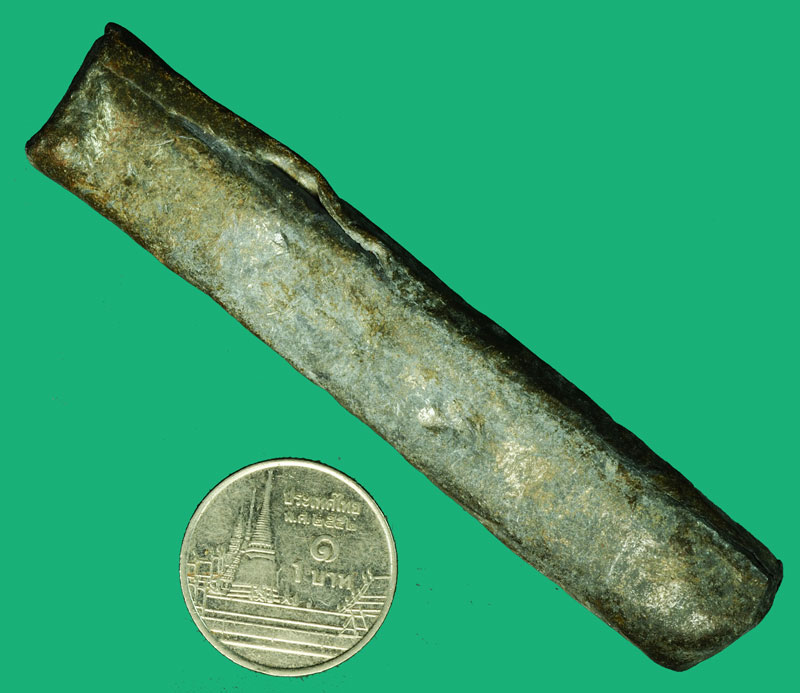 *35994 ตะกรุดตะกั่วทุบ เก่าๆ ไม่ทราบที่และปีสร้าง 12