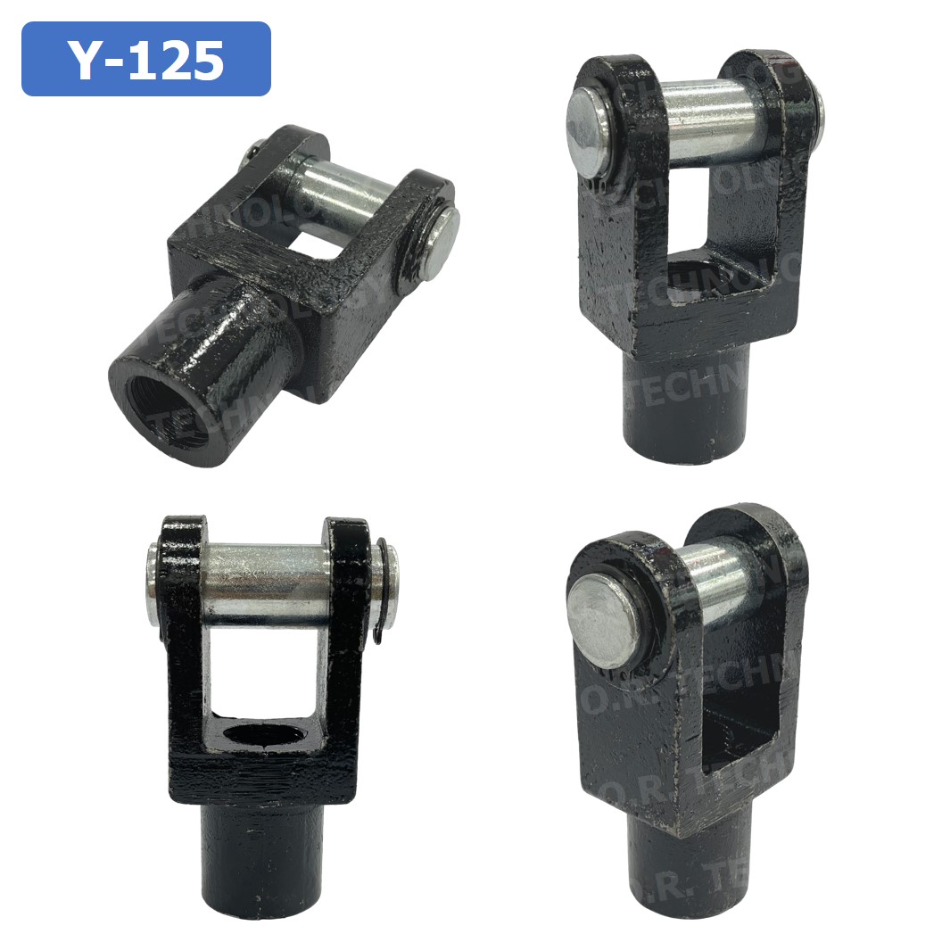 (1ชิ้น) Y-125 ตัวยึดแกนกระบอกลม ตัว Y Support Y-Joint Air Cylinder สำหรับกระบอกลม SC125 ขายึดกระบอกลม ขายึด ตัวยึด กระบอกลม