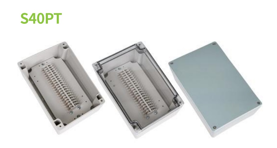 BC-AGG-S40PT Terminal block 40 Pole IP67 "Boxco"