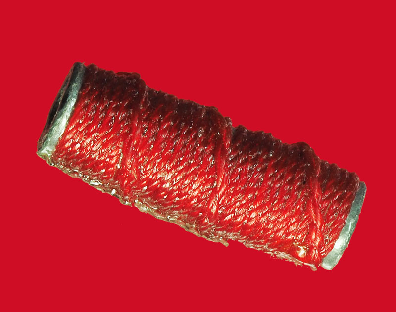 *32023 ตะกรุดเชือกแดง หลวงพ่อสวง วัดเขาพระ ลพบุรี 12