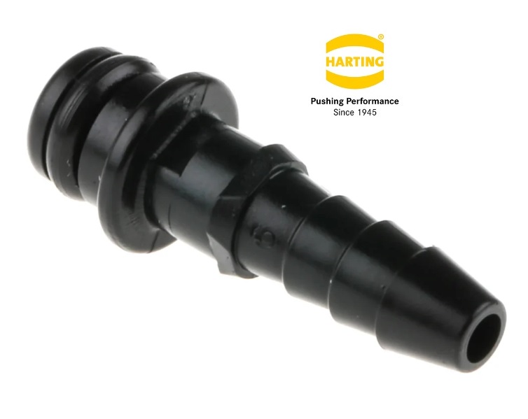 09140006153 Han-Modular Male Pneumatic Contact for use with Heavy Duty Power Connector