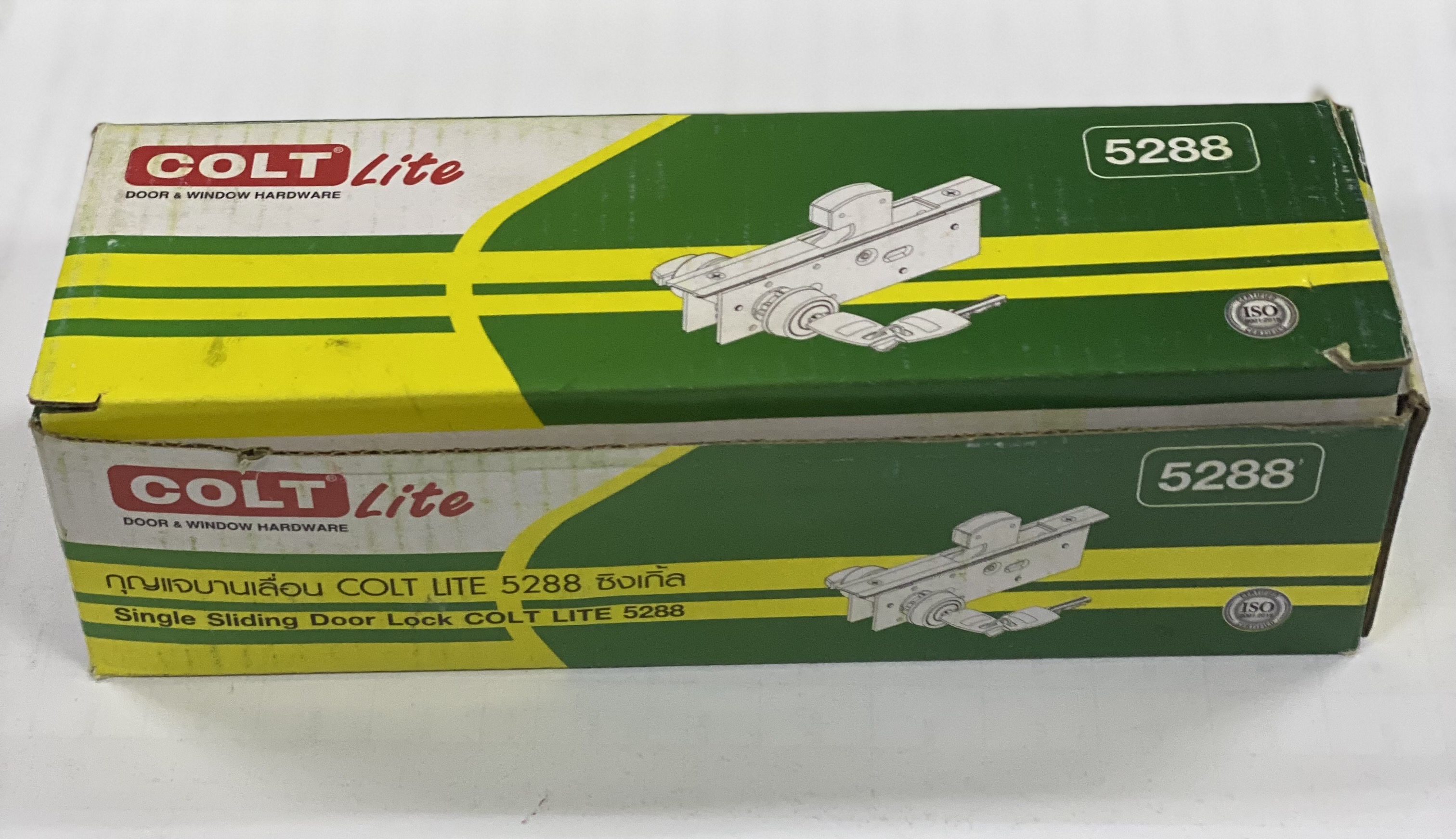 กุญแจบานเลื่อน COLT LITE #5288 สีเงิน/สีชา/สีขาว/สีดำ (ราคารวมแวท) {รหัสสินค้า1901825701}