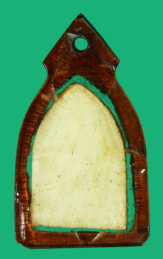 *36870 นางกวักแกะ หลวงพ่อกวย วัดโฆษิตราราม ชัยนาท เลี่ยมพลาสติกเดิมจากวัด 12