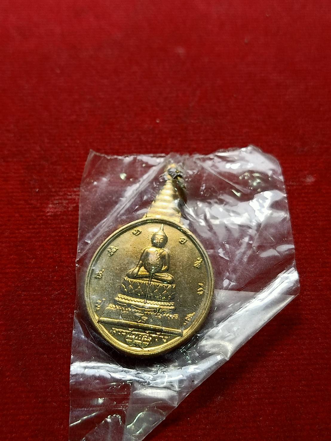 เหรียญพระชัยหลังช้าง หลัง สก. ซองเดิม ปี 2535 ที่ระลึกวาระ 5 รอบ (SKU-07406)