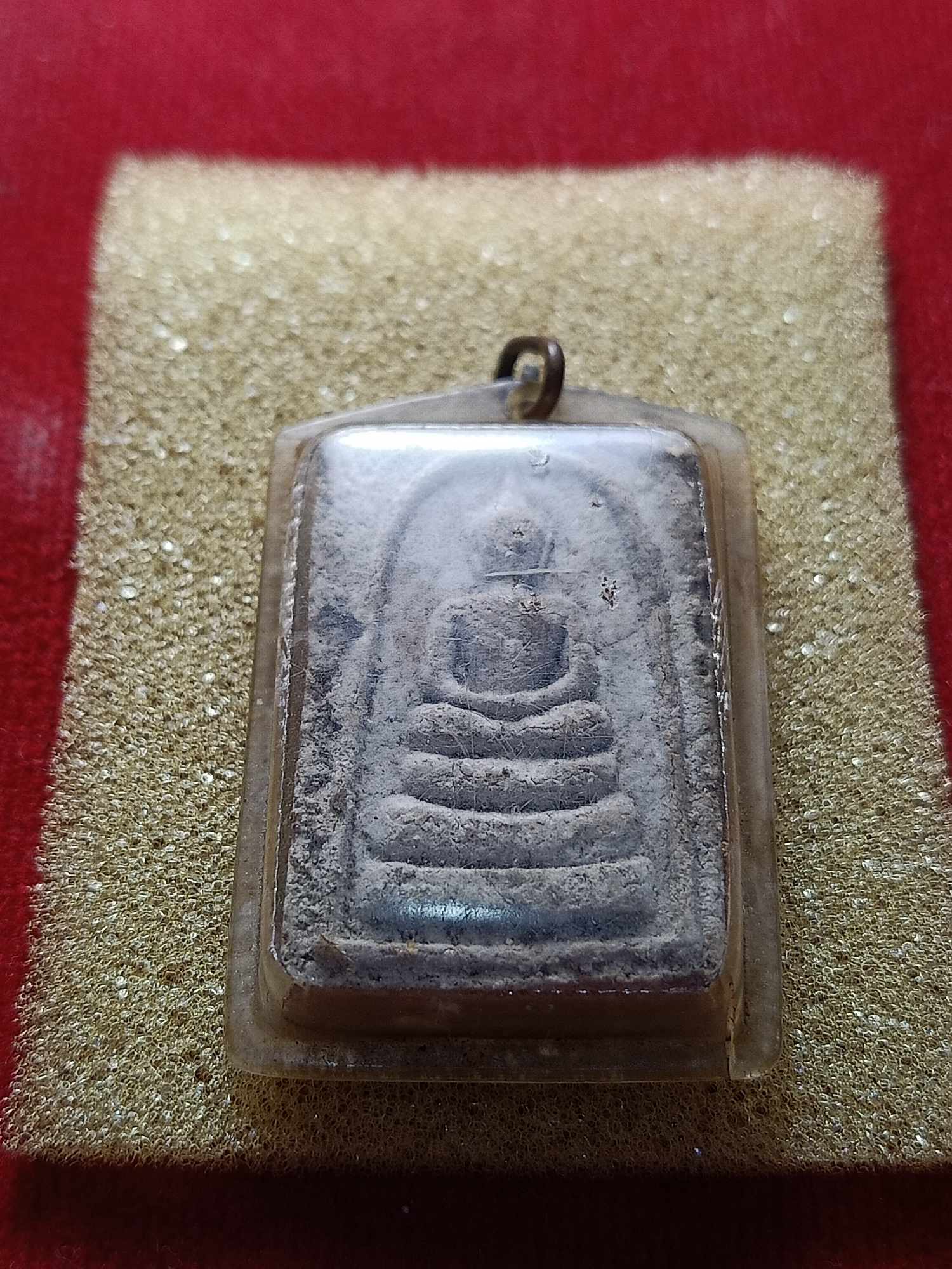 พระสมเด็จหลังยันต์จม หลวงพ่อฑูรย์ วัดโพธิ์นิมิตร ธนบุรี กทม (SKU-04071)