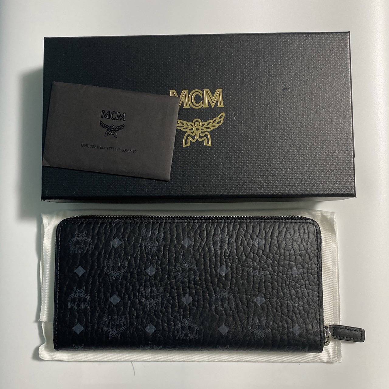 Mcm zippy wallet