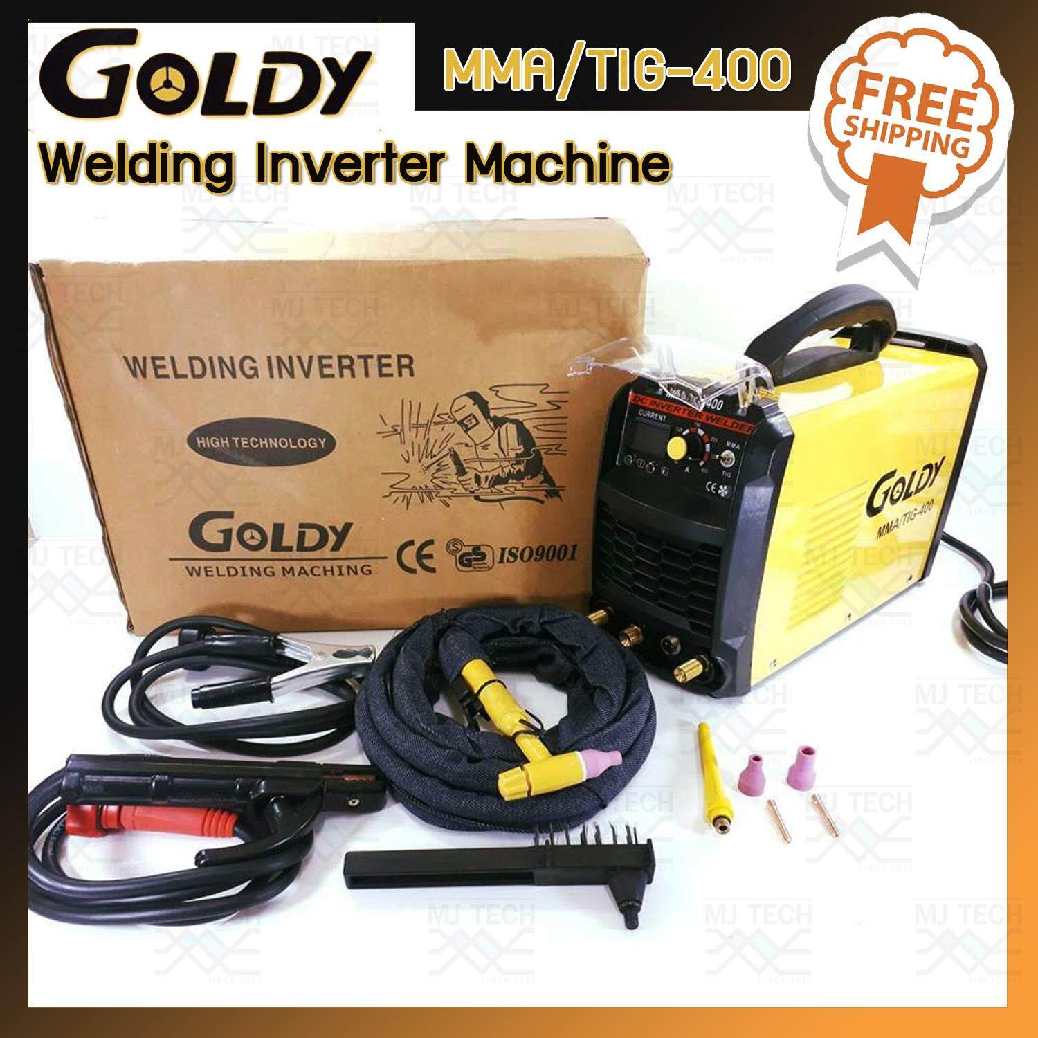GOLDY ตู้เชื่อม 2 ระบบ 400 แอมป์ รุ่น MMA / TIG-400