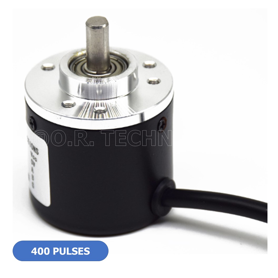 ND076 โรตารี่ เอ็นโค้ดเดอร์ DC5-24V 400 Pulses Incremental Photoelectric Rotary Encoder E38S6G5-400B-G24N 400P/R