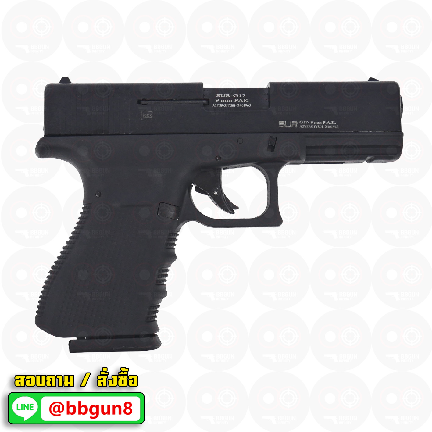 แบลงค์กัน SUR Arms Glock 17 Gen4 Blank Gun