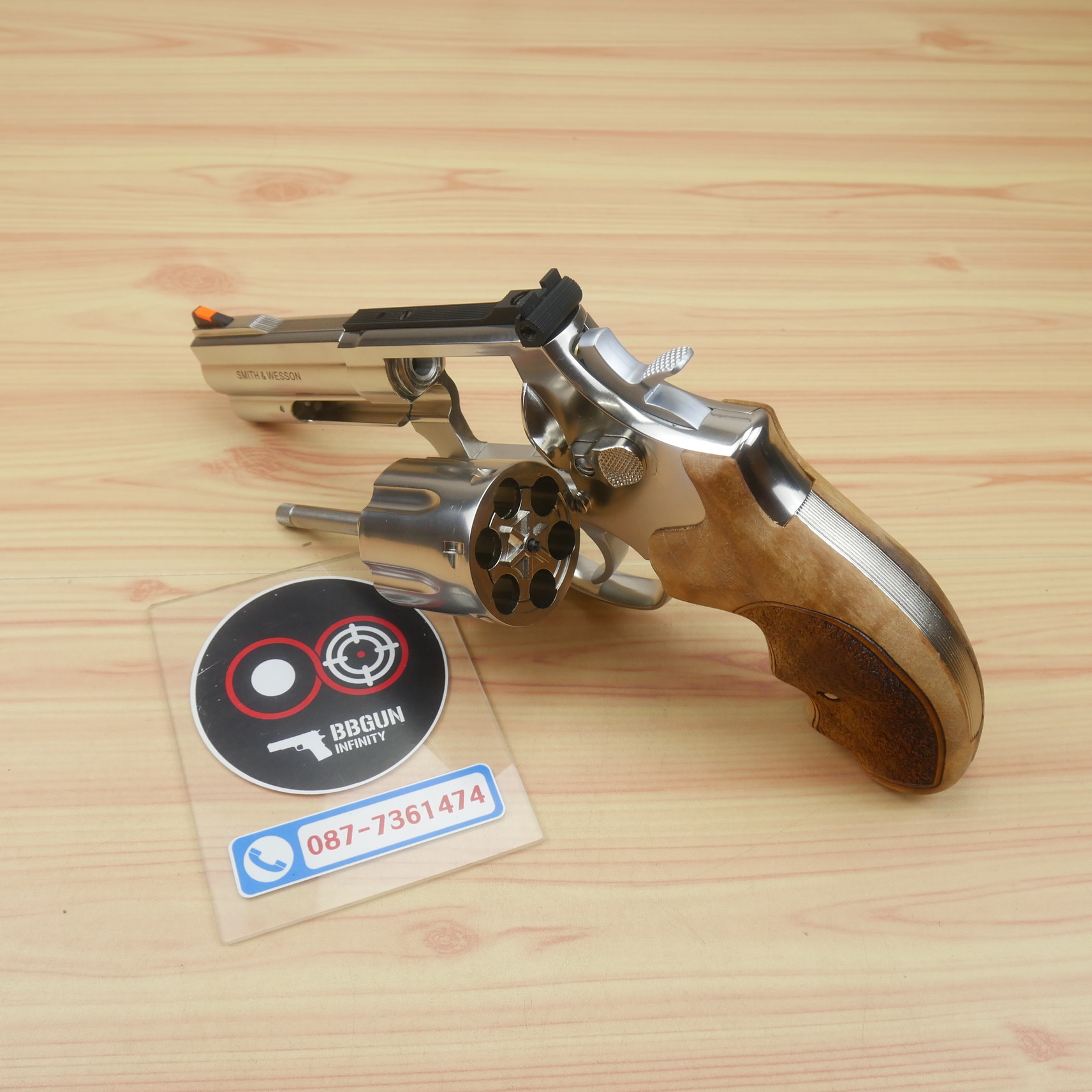 บีบีกัน ลูกโม่ 3.5 นิ้ว ARES Revolver 3.5" Model ระบบแก๊ส Co2 BB GUN
