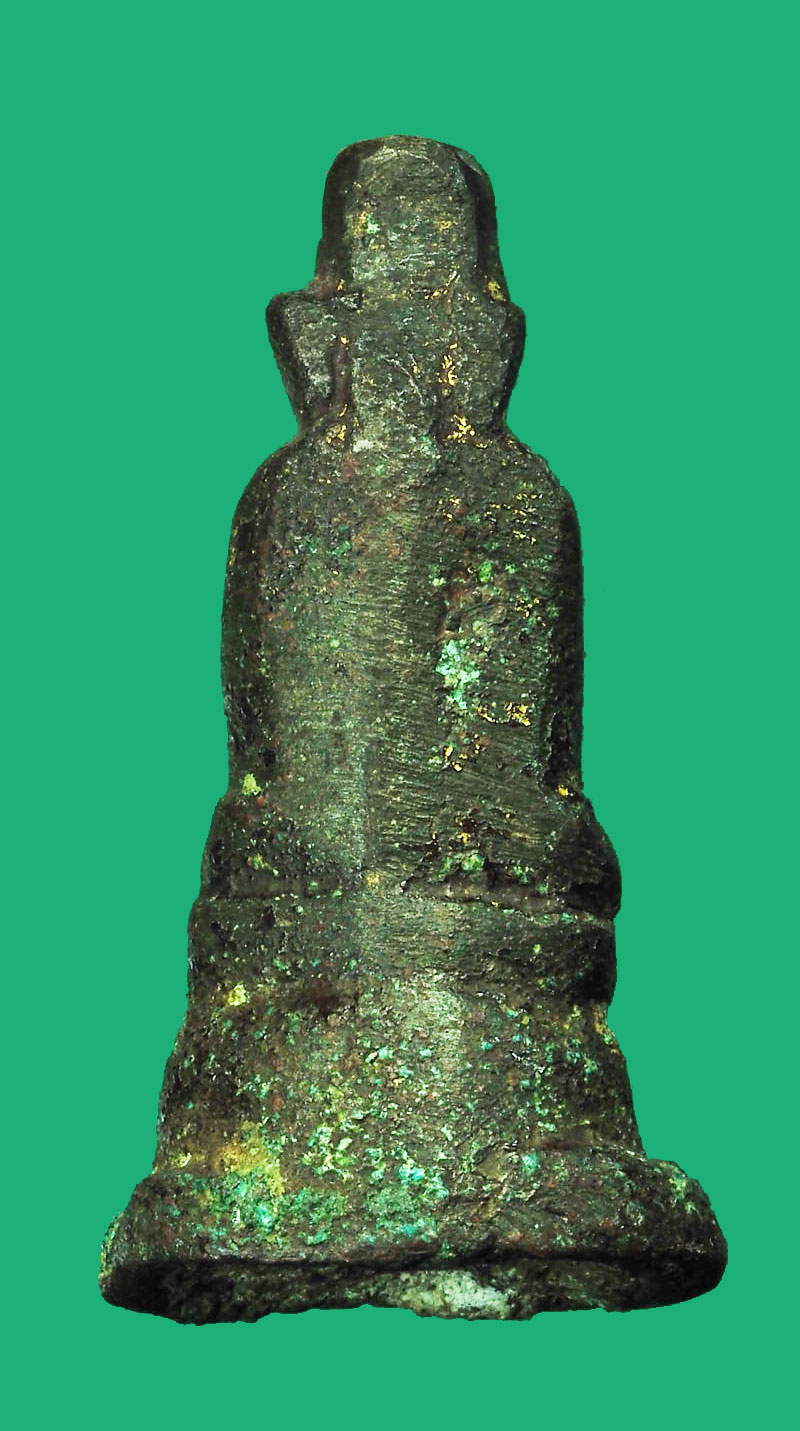 *28754 พระเชียงรุ้ง ศิลปทางเหนือ เนื้อสัมฤทธิ์ 2