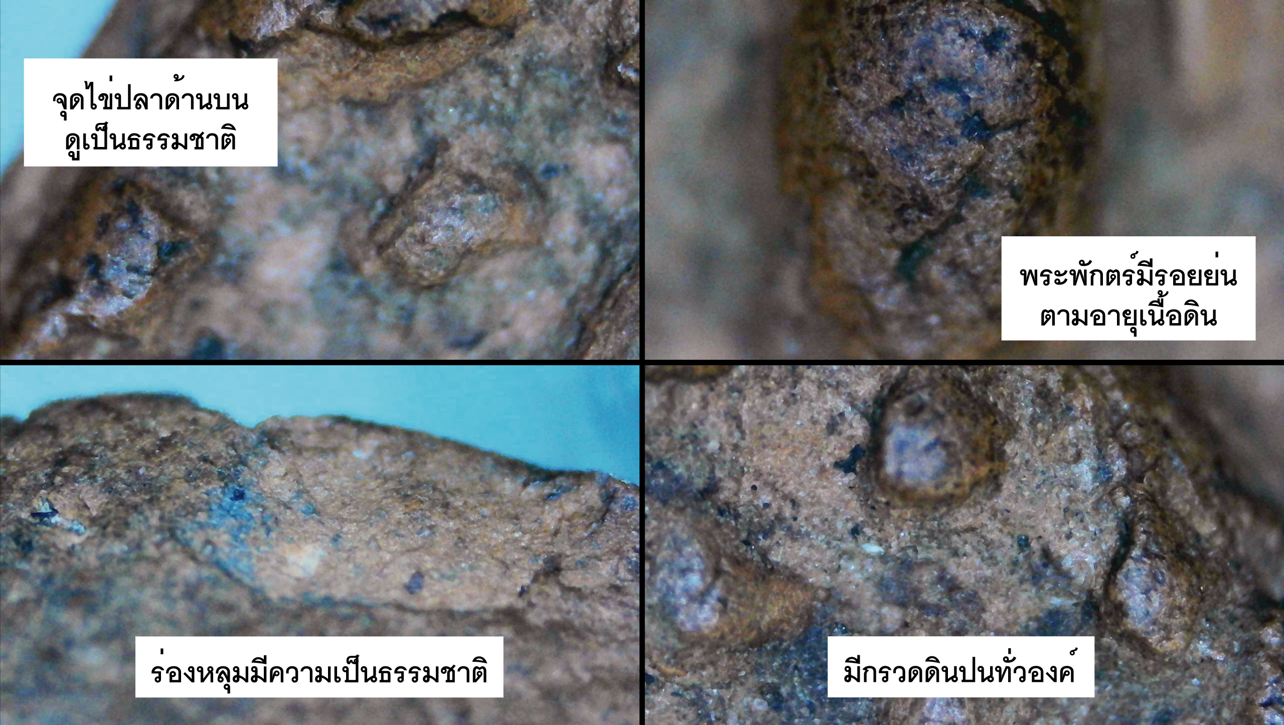 พระเนื้อดินยุคแรกพิมพ์พระคง หลวงพ่อกวย วัดโฆสิตาราม พิมพ์เล็ก ช่วงปี 2500