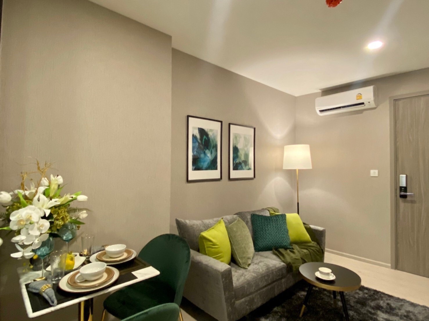 ขาย (For Sale) คอนโด :ไนท์บริดจ์ พหลโยธิน อินเตอร์เชนจ์ (Knightsbridge Phaholyothin Interchange) ประเภท : 1 ห้องนอน 1 ห้องน้ำ พื้นที่ : 34.65 ตร.ม.