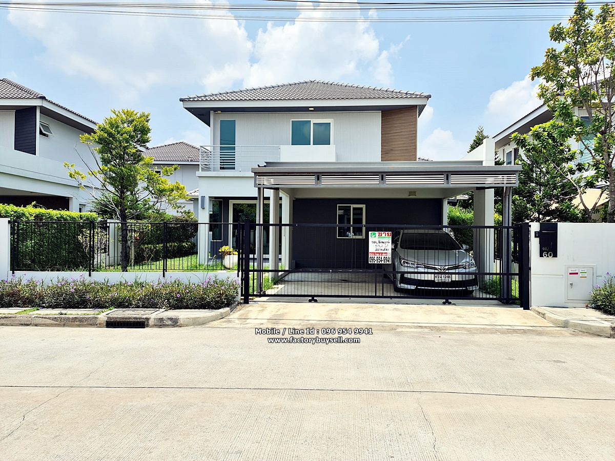 เช่าบ้านเดี่ยว หมู่บ้าน ชัยพฤกษ์ ทางด่วนรามอินทรา-จตุโชติ 3ห้องนอน 3ห้องน้ำ บ้านสวย มีห้องนอนผู้ใหญ่ชั้นล่าง ต่อเติมอาคารห้องแม่บ้านพร้อมห้องน้ำแม่บ้านข้างตึก