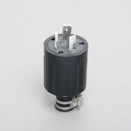 3622R AMERICAN DENKI 3-Pole 3-Wire 60A 250V Plug (Rubber Housing)