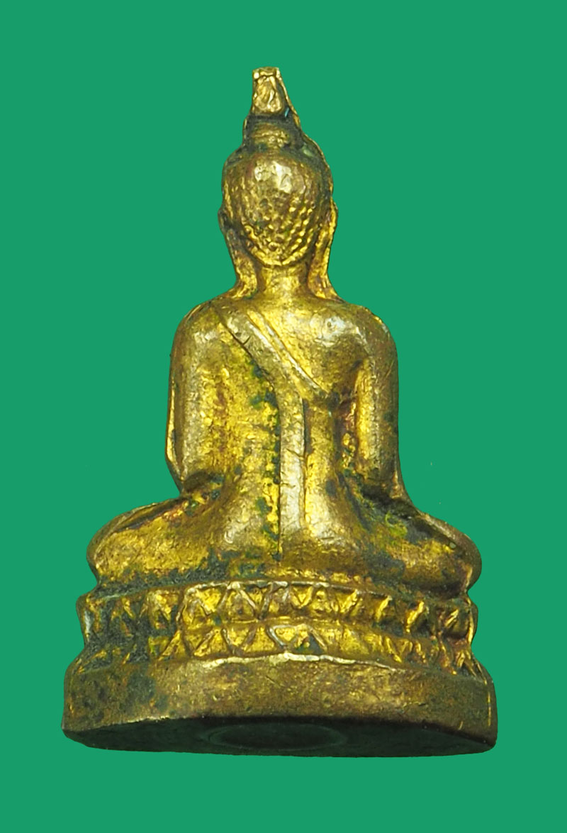 *33446 พระปางมารวิชัย นั่งบนฐานบัว ก้นวงเดือน พิมพ์ทรงลักษณะหลวงพ่อโต วัดบางพลี สมุทรปราการ 77