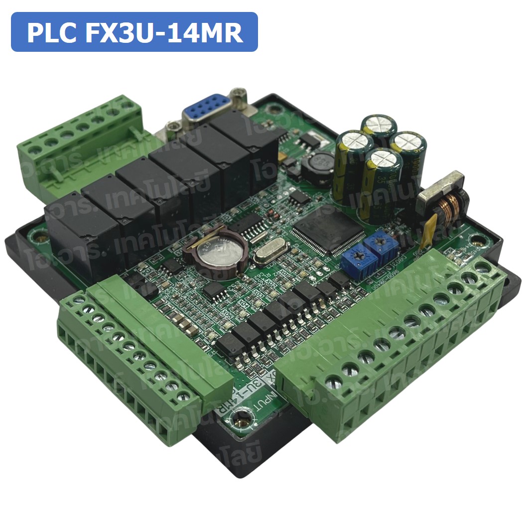 (1ชิ้น) PLC BOARD FX3U-14MR บอร์ดควบคุมอุตสาหกรรม