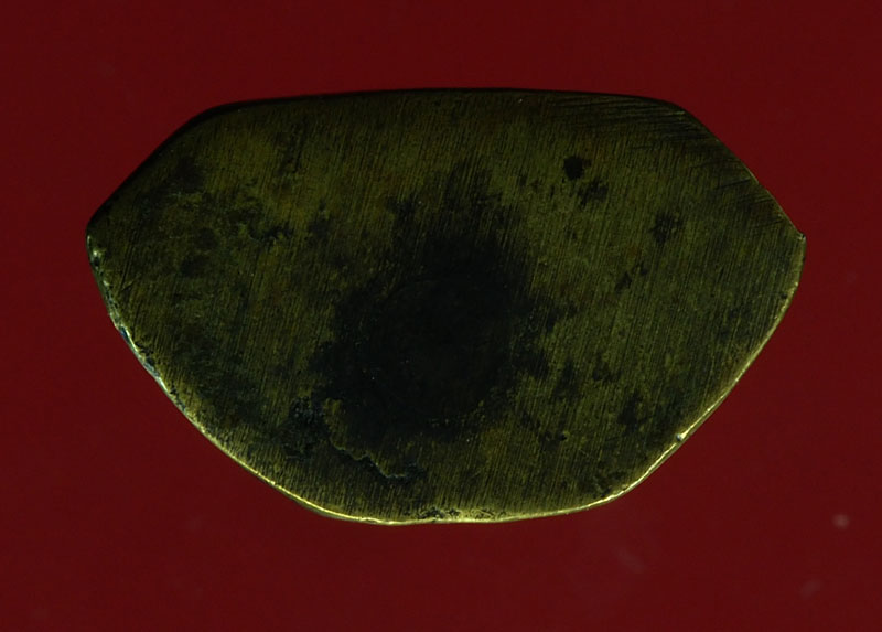 *28392 พระพุทธปางมารวิชัย เนื้อทองเหลืองเก่า ไม่ทราบที่และปีสร้าง 7