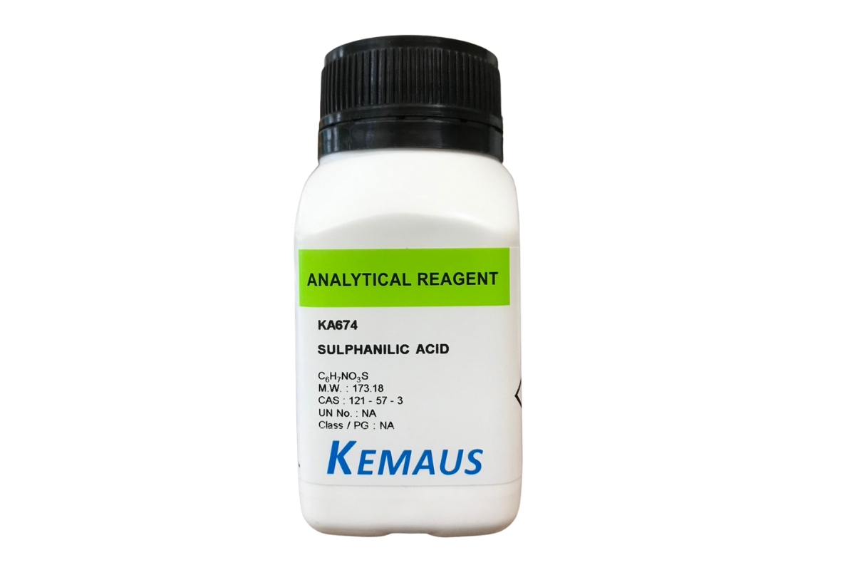 KA674 Sulphanilic Acid, AR 100 G , Kemaus