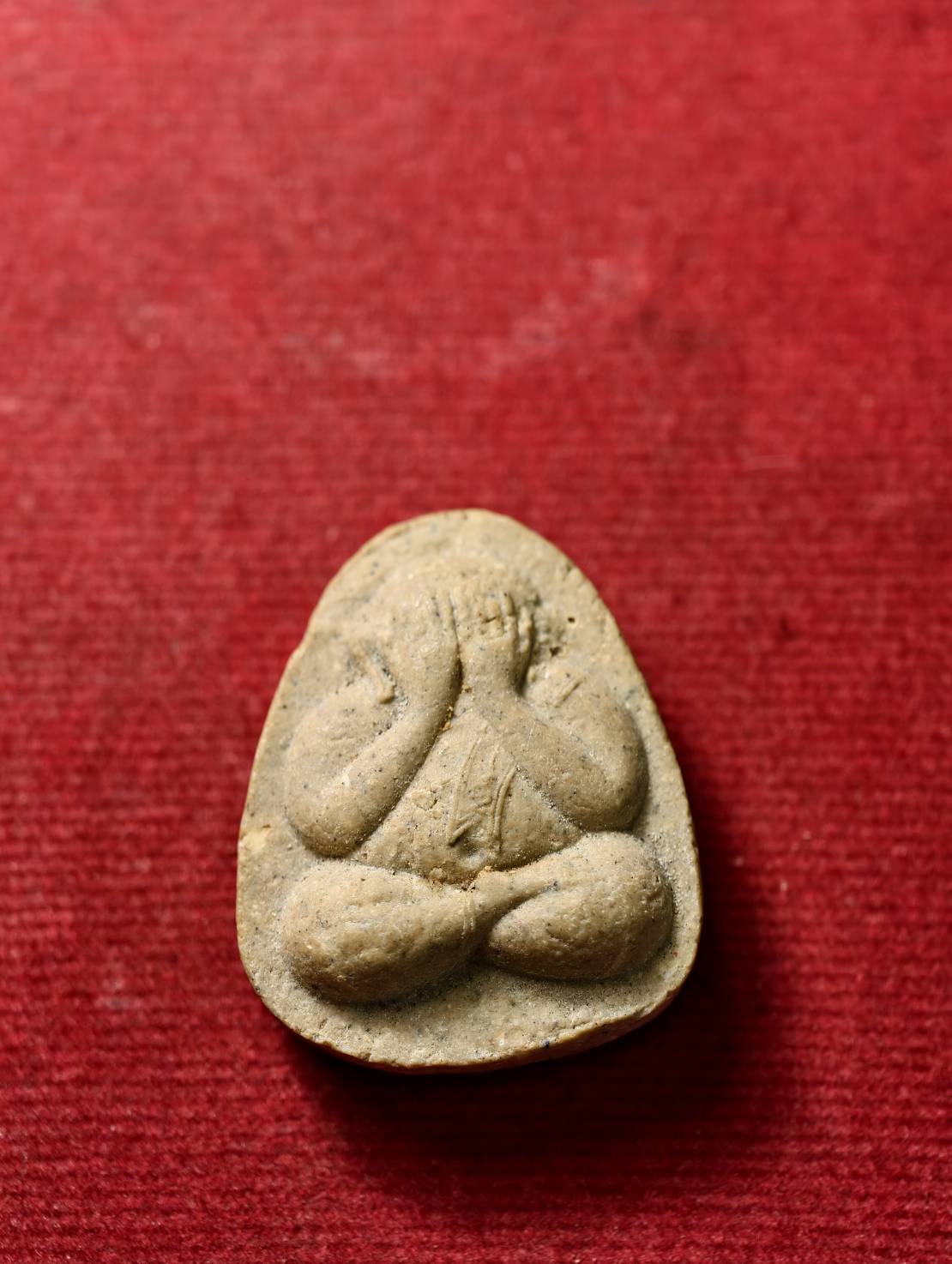 พระปิดตารุ่นแรก หลวงพ่อแสวง วัดลาดปลาดุก หลวงปู่โต๊ะ วัดประดู่ฉิมพลี ปลุกเสก (SKU-13754)