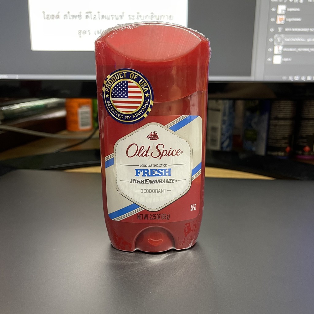 โอลด์ สไพซ์ ดีโอโดแรนท์ ระงับกลิ่นกาย 63 กรัม Old Spice Deodorant 63 g.