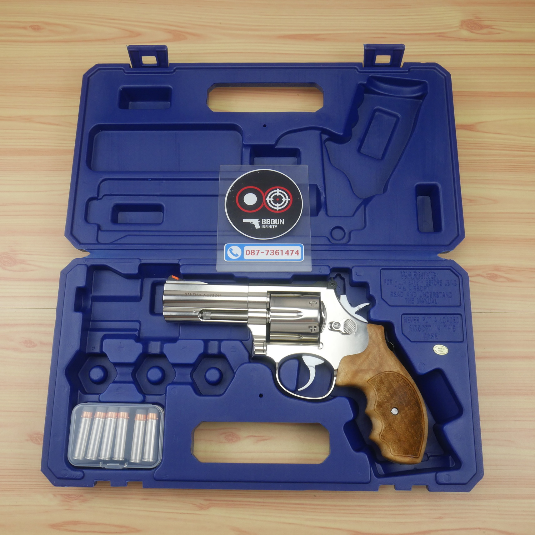 บีบีกัน ลูกโม่ 3.5 นิ้ว ARES Revolver 3.5" Model ระบบแก๊ส Co2 BB GUN