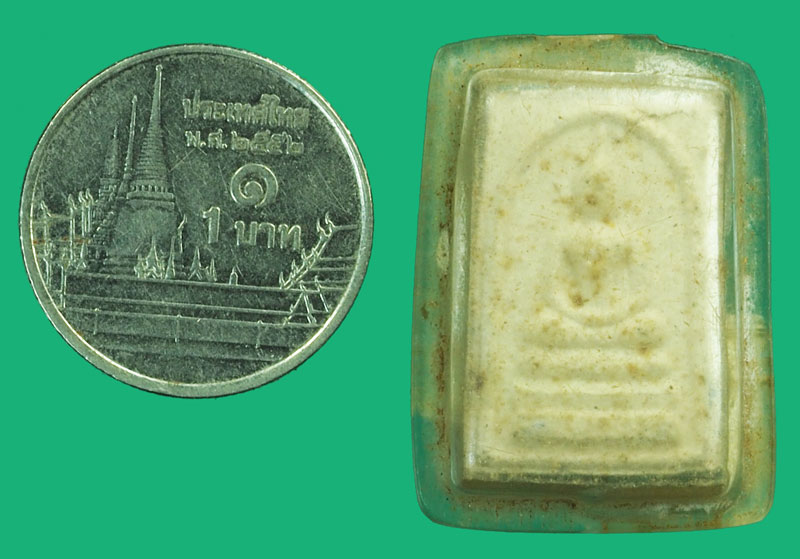 ขายแล้ว*37329 พระสมเด็จคะแนน หลังยันต์เฑาะห์ เนื้อผง เลี่ยมพลาสติก.เก่าไม่ทราบที่ 9