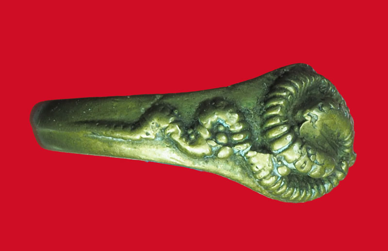 *32324 แหวนงู เนื้อทองเหลืองเก่า ไม่ทราบที่ 12