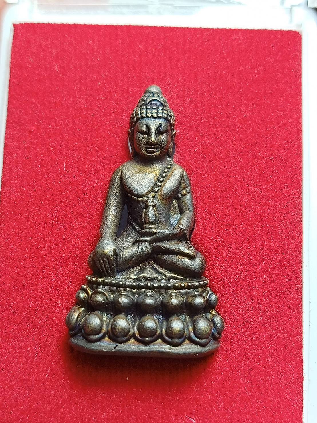 กริ่งมงคลชาญ (หลวงปู่ชาญ) วัดบางบ่อ จ.สมุทรปราการ พร้อมกล่อง (SKU-10624)