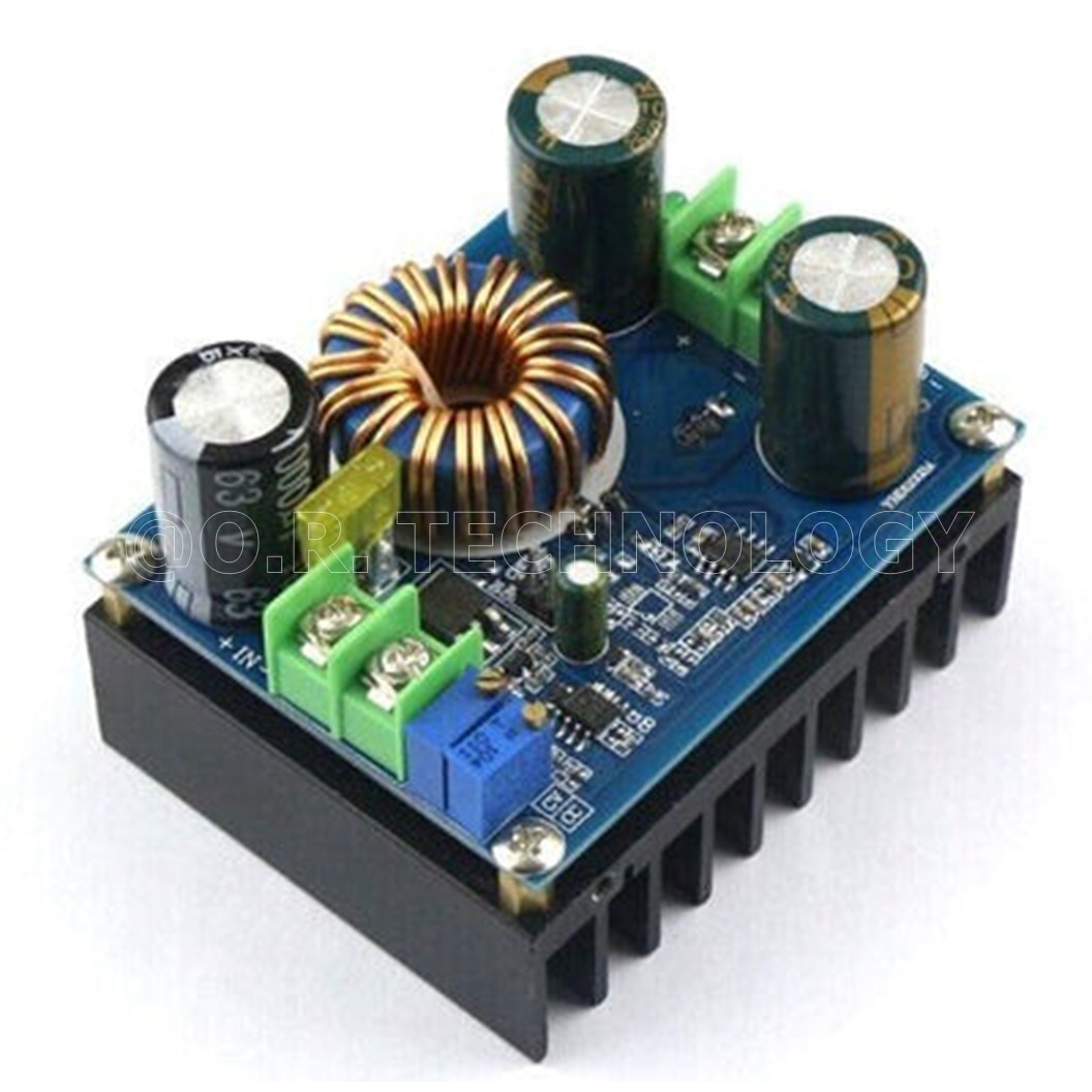 (1ชิ้น) AA667 โมดูลเพิ่มแรงดันไฟ โมดูลแปลงไฟ 600w DC-DC 10-60V To 12-80V 10A Boost Converter Step-up Module High Power Adjustable Voltage Constant Current Module