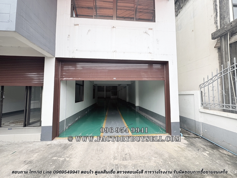 销售工厂,仓库,办公室,埃卡查路(Ekachai Road),Soi Cherd Mahachai Bang Nam Fresh,Samut Sakhon,新装修的建筑物准备工作了