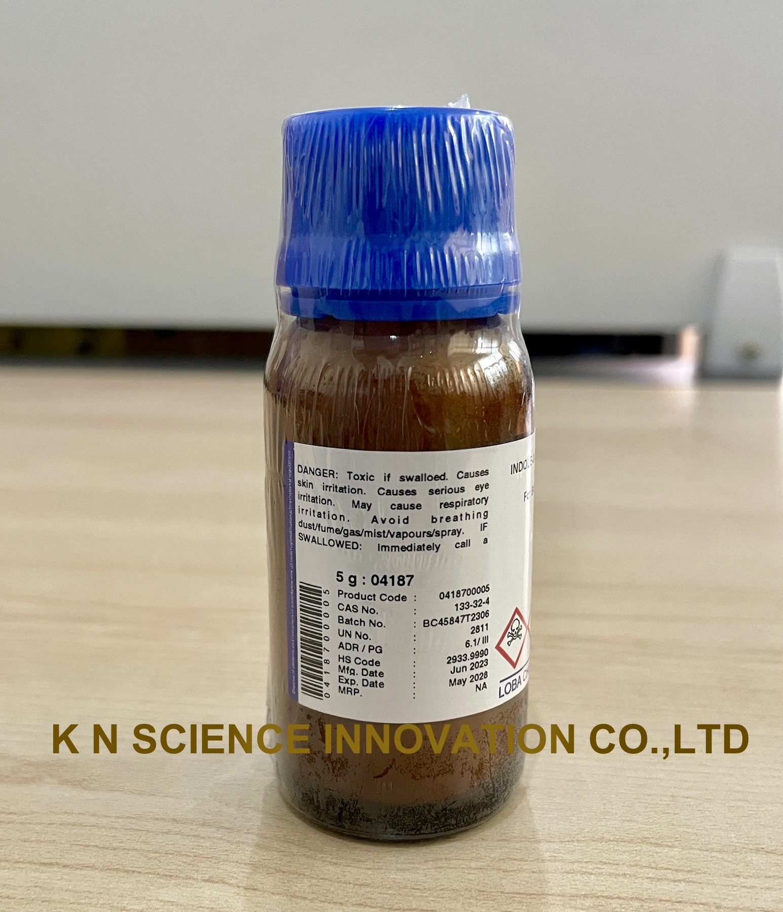 Indole-3-Butylic acid (IBA), For biochemistry 133-32-4, 25 g , Loba 0418700025