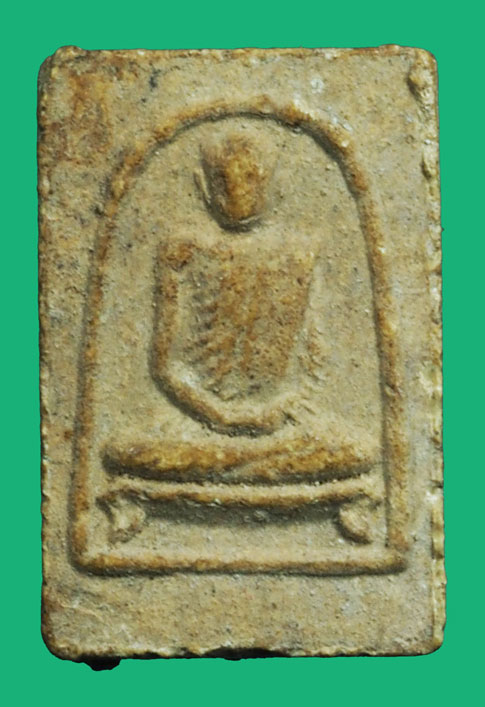 *37682 พระผงรูปเหมือนหลังพระประจำวัน หลวงพ่อพรหม วัดช่องแค นครสวรรค์ 40