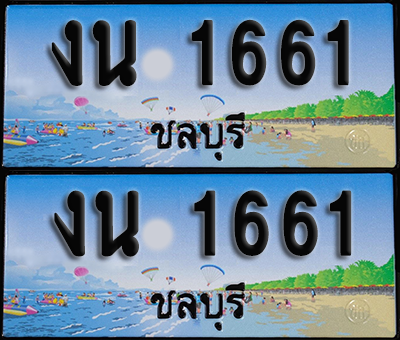 ทะเบียน 1661 – งน 1661 ชลบุรี (1)