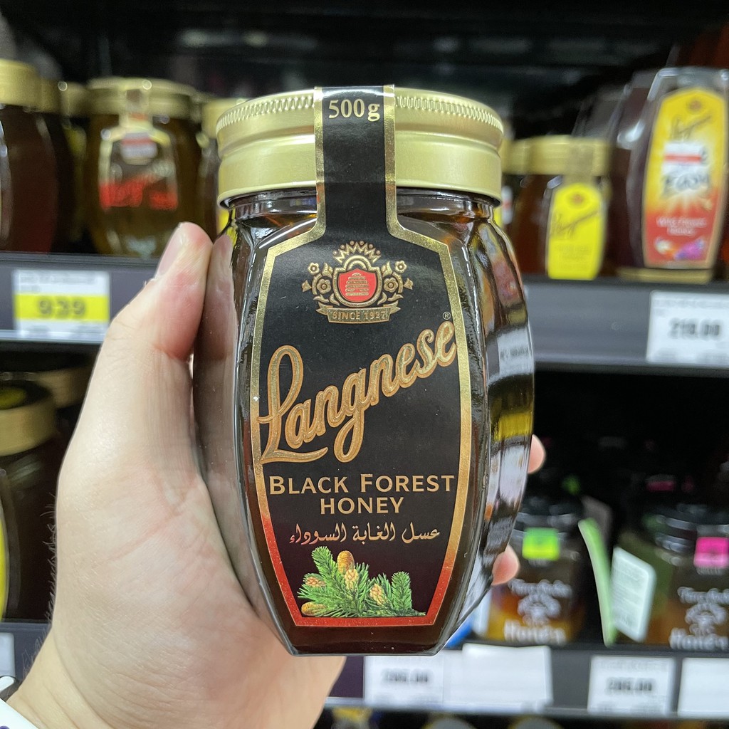 แลงนีส น้ำผึ้ง แบล็ค ฟอเรสต์ 500 กรัม Langnese Black Forest Honey 500 g.