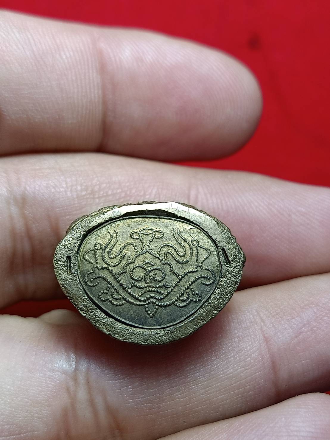 พระกริ่งจีนใหญ่ 2 แผ่นดิน พิมพ์ใหญ่ เสกไทย-จีน พระ 500 รูป ปี 2537 กล่องเดิม (SKU-11951)